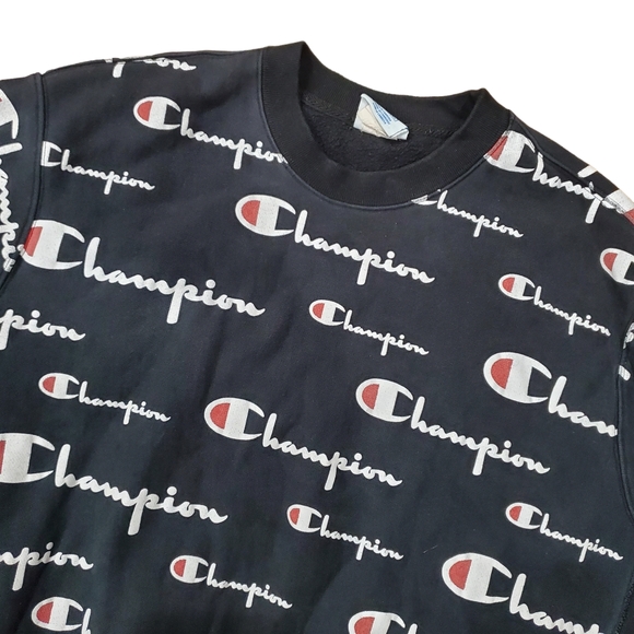 CHAMPION Sweater REVERSE WEAVE BIG C Sweatshirt Embroidered Logo - Picture 2 of 7